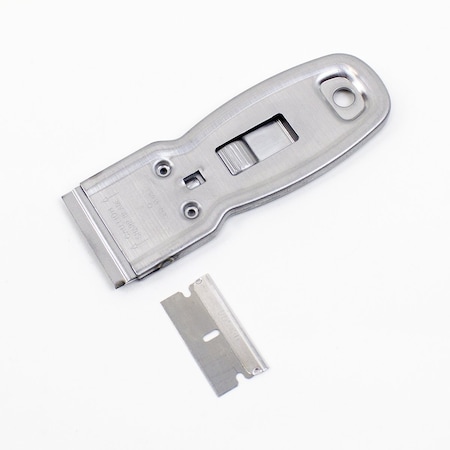 Excel Blades K11 Metal Scraper Tool with 6 No 9 Single Edge Razor Blades, 6pk. 16011